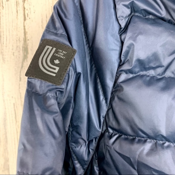 Lole Hooded Winter Down Zipper Front Winter Jacket - Picture 8 of 10